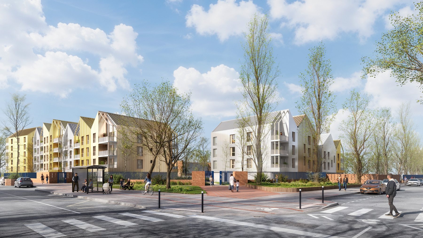 Galerie 113 logements collectifs locatifs sociaux