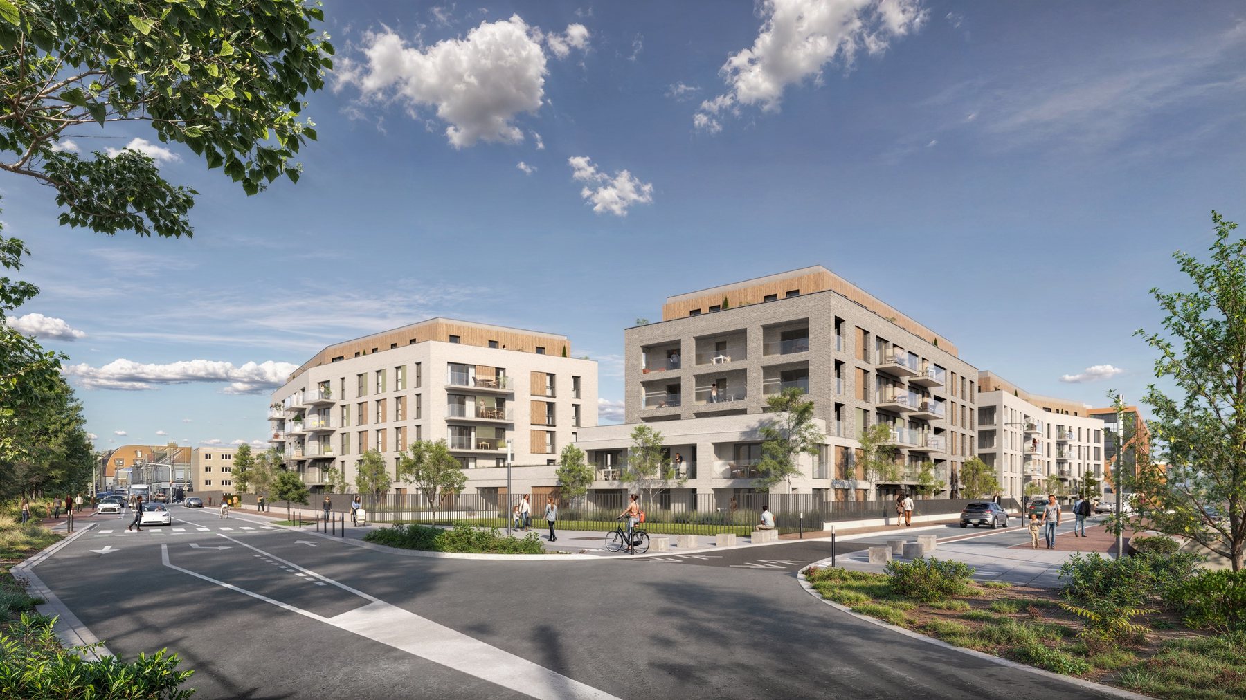 Galerie Construction de 144 logements collectifs