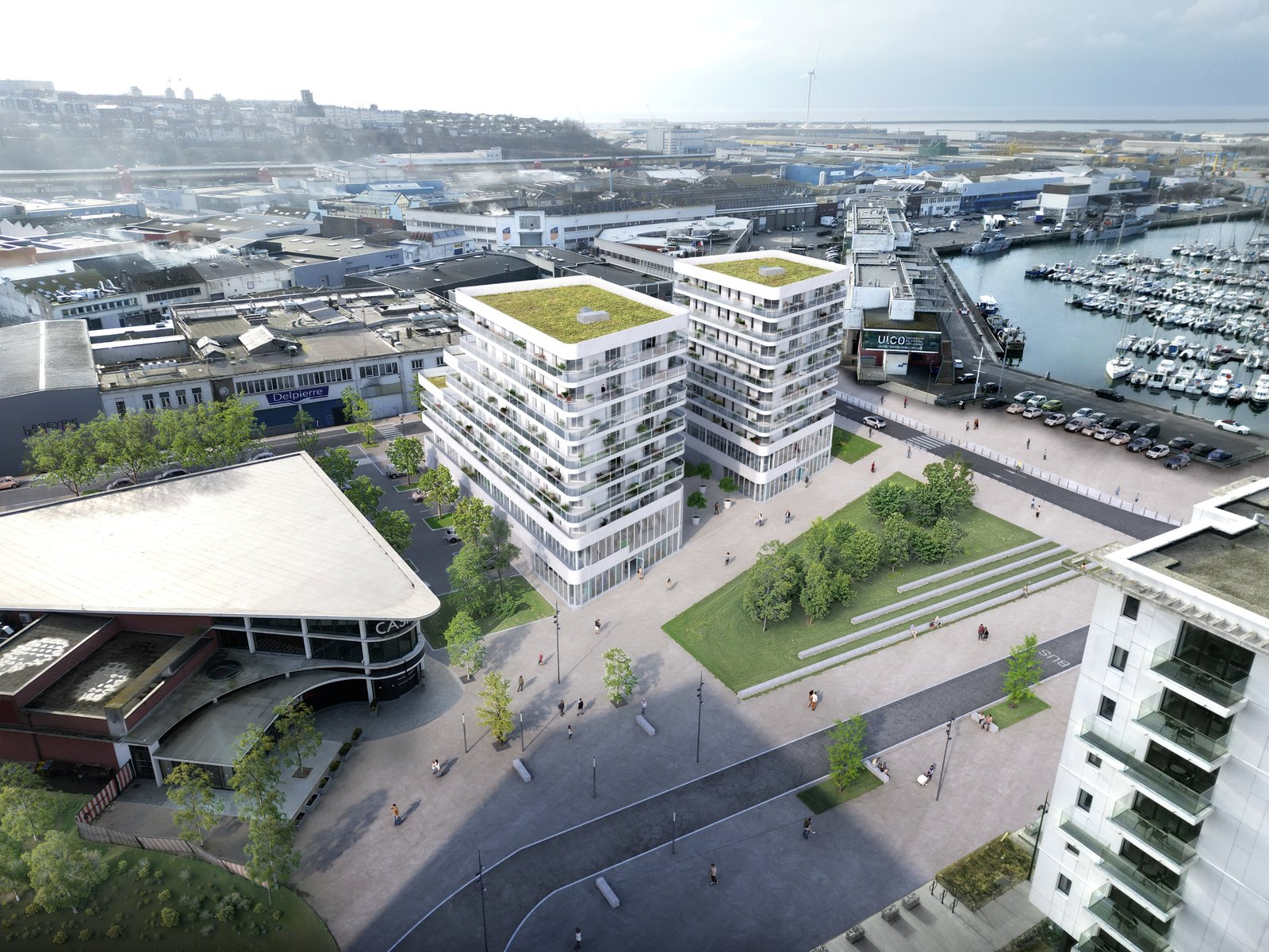 Quartier de l'Éperon - 68 logements, bureaux et commerces - image 2