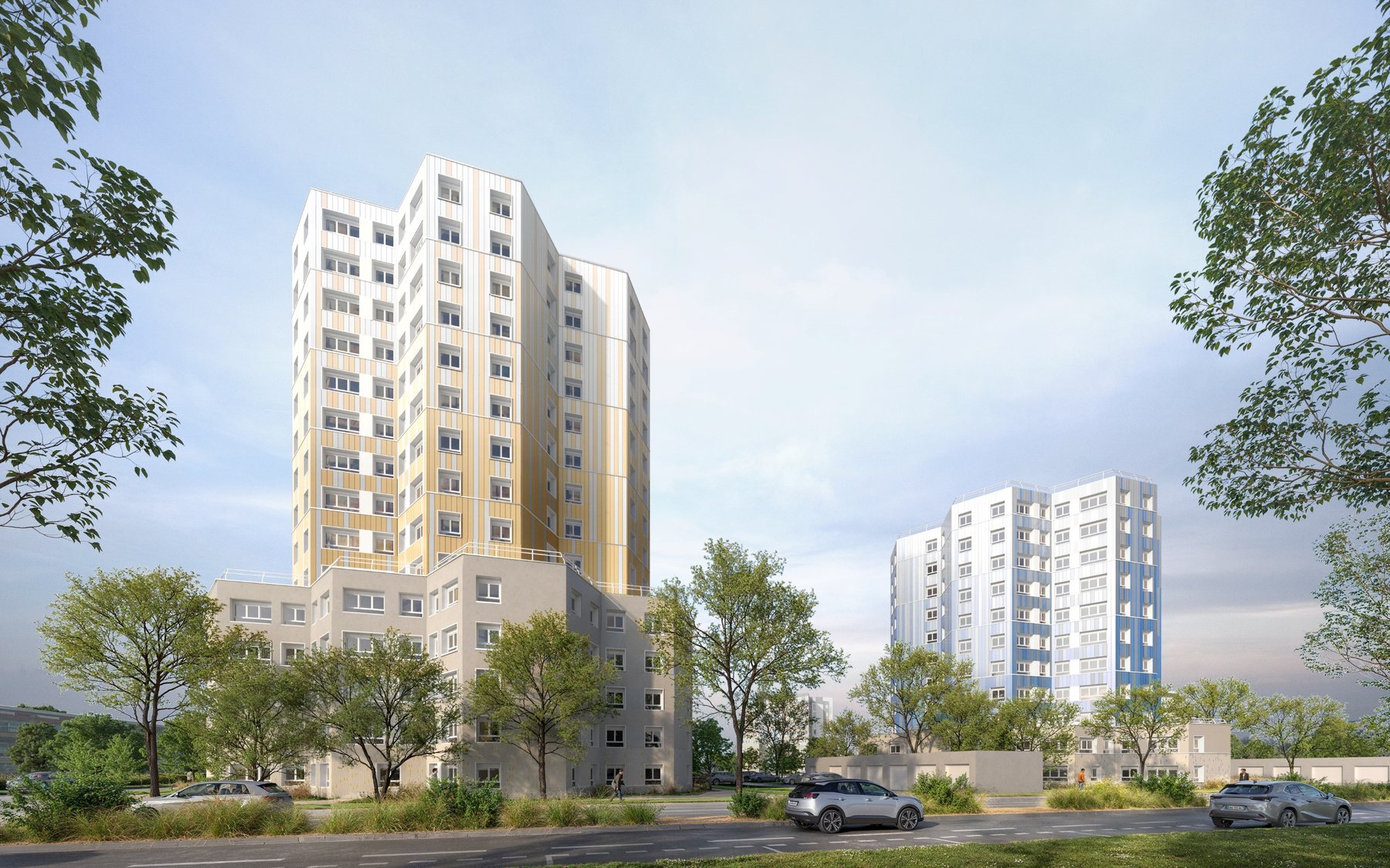 Galerie Concours - Réhabilitation de 574 logements