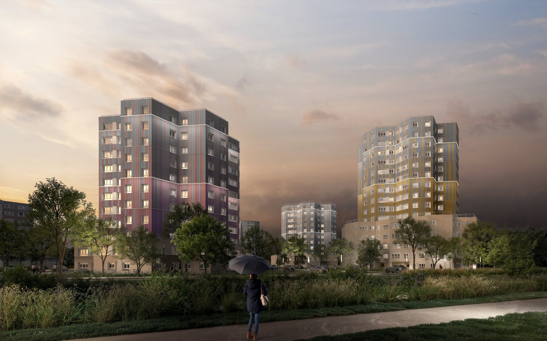 Galerie Concours - Réhabilitation de 574 logements