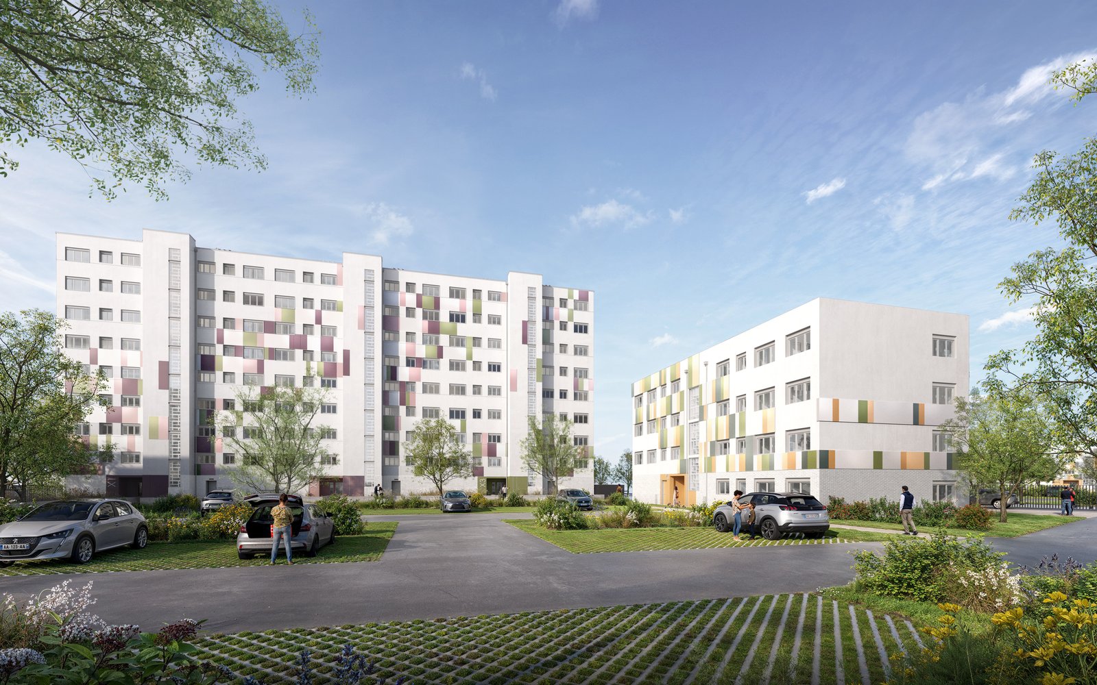 Concours - Réhabilitation de 576 logements - image 4