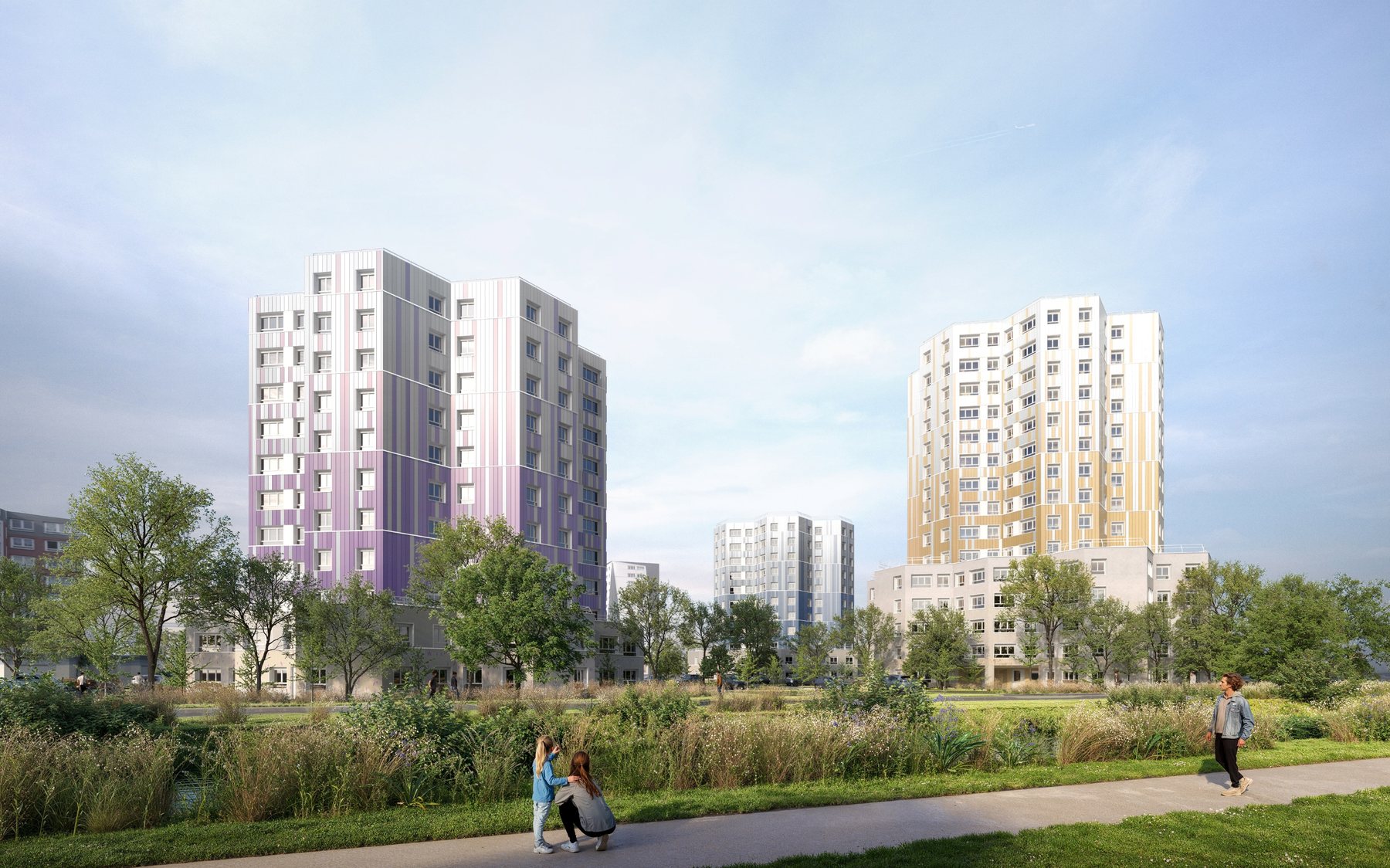Concours - Réhabilitation de 574 logements